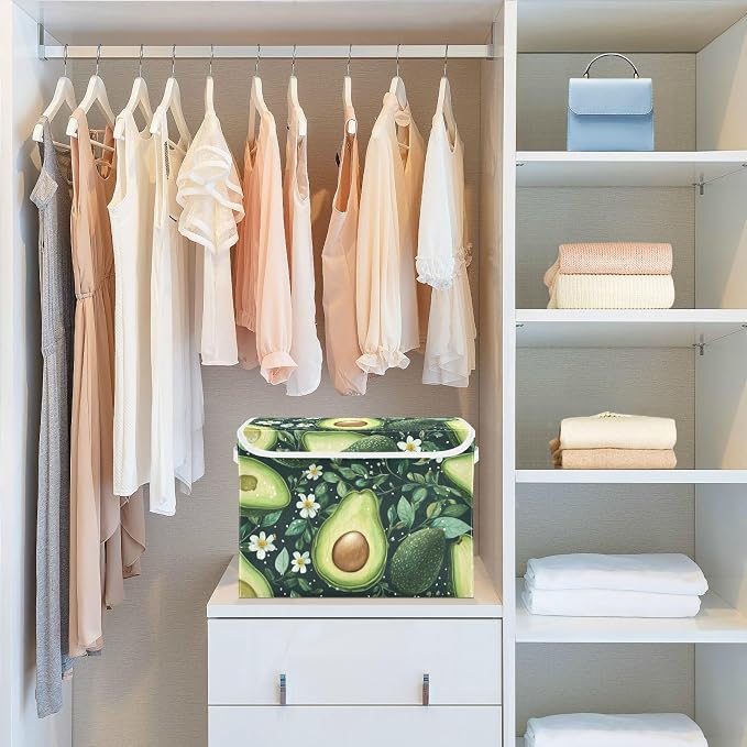 Dark Green Avocado Daisy