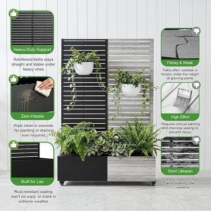 Black-louvered
