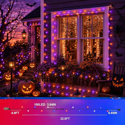 Red White Blue & Purple Orange