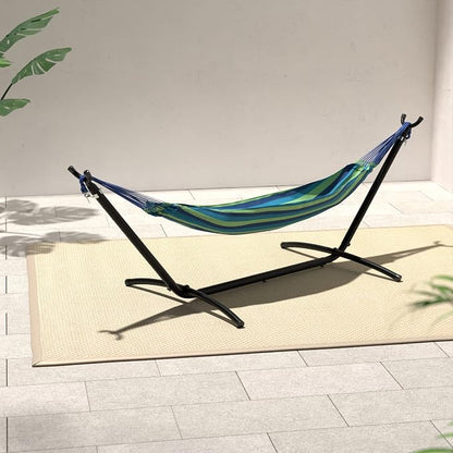 Black Hammock Stand