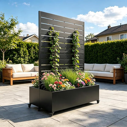 Black-louvered