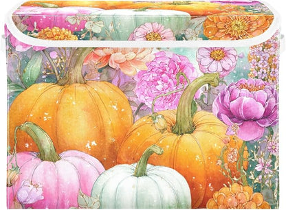 Thanksgiving Pumpkins Flowers Orange