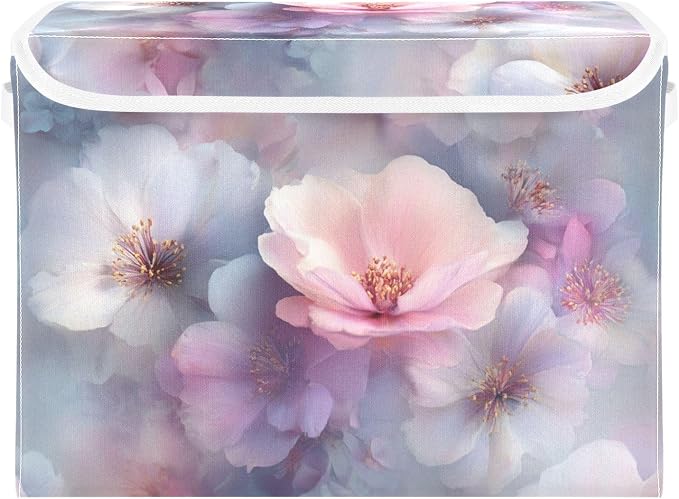 Blue Purple Cherry Blossoms