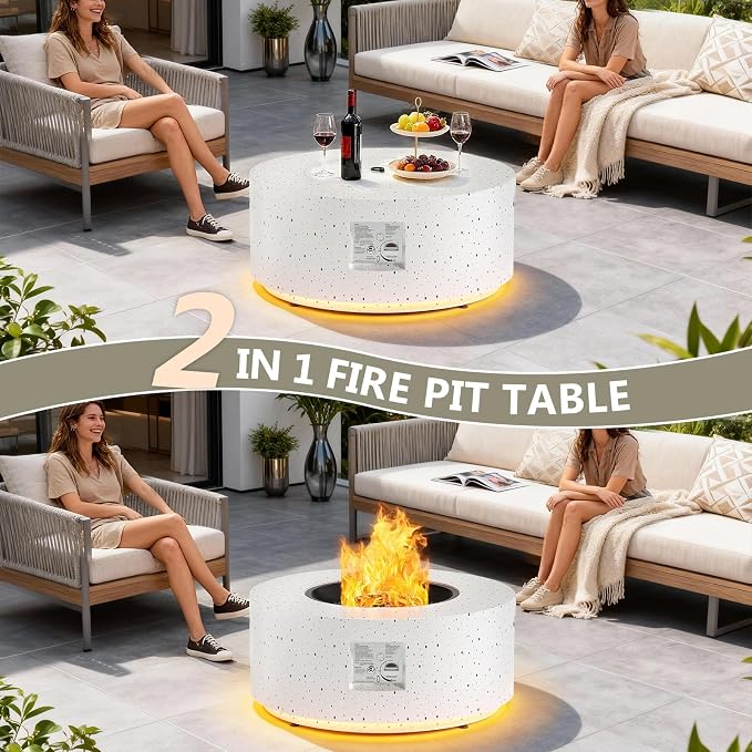 Speckled White - Warm LED