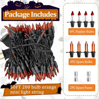 orange light black wire