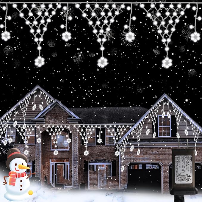 Cool White Snowflake