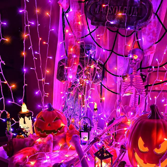 Orange and Purple