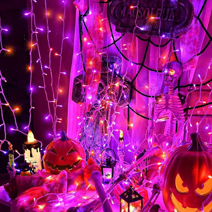 Orange and Purple