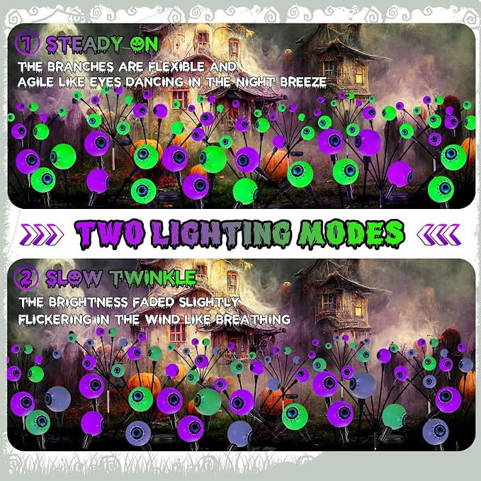 Purple and Green