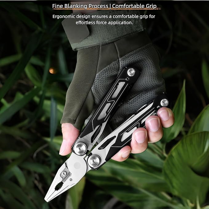 Silver-black