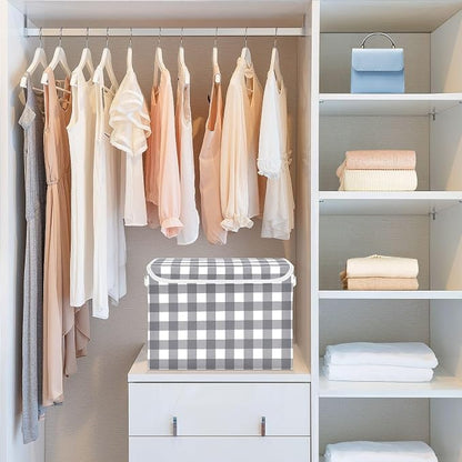 Black Grey Checkered