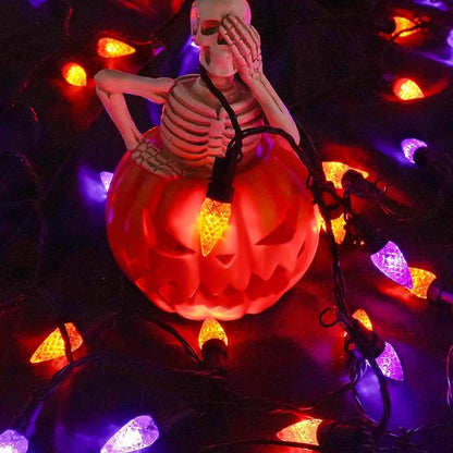 Orange and Purple