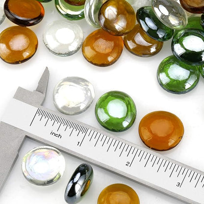 Emerald Green, Crystal Ice, Caramel