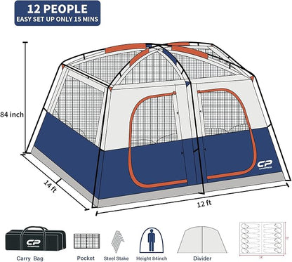 Blue-12 Person