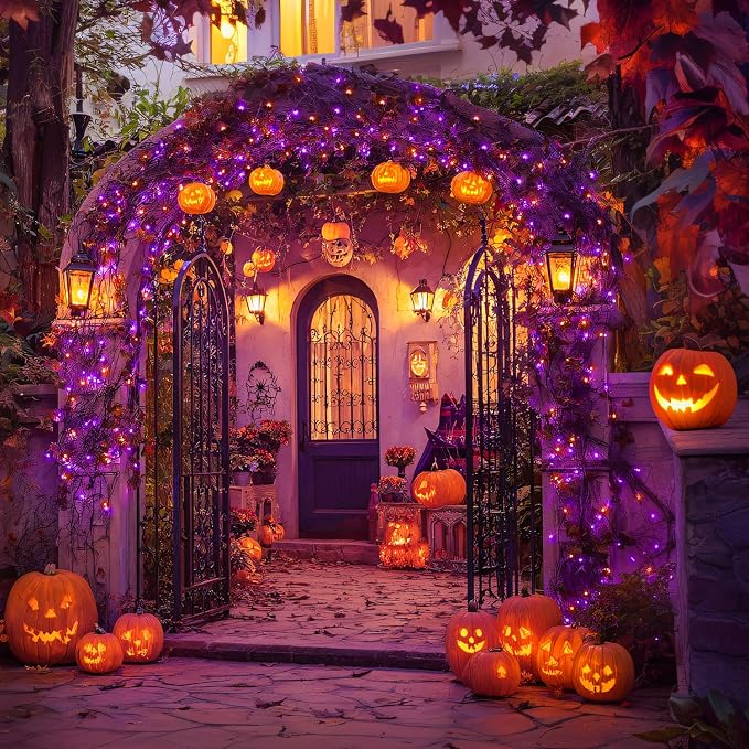 Orange and Purple