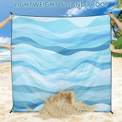Ocean Wave-multi Blue