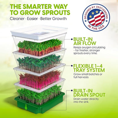 4-Tier Sprouting Kit