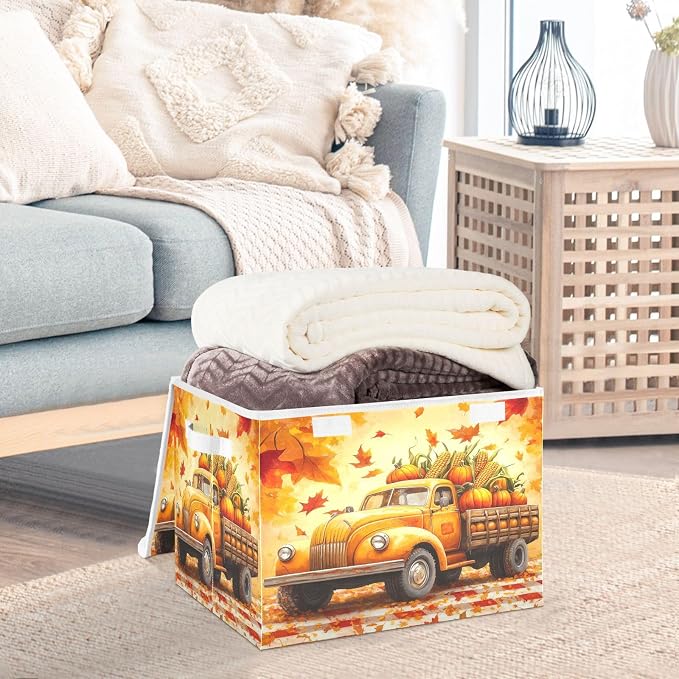 Fall Thanksgiving Pumpkin Truck