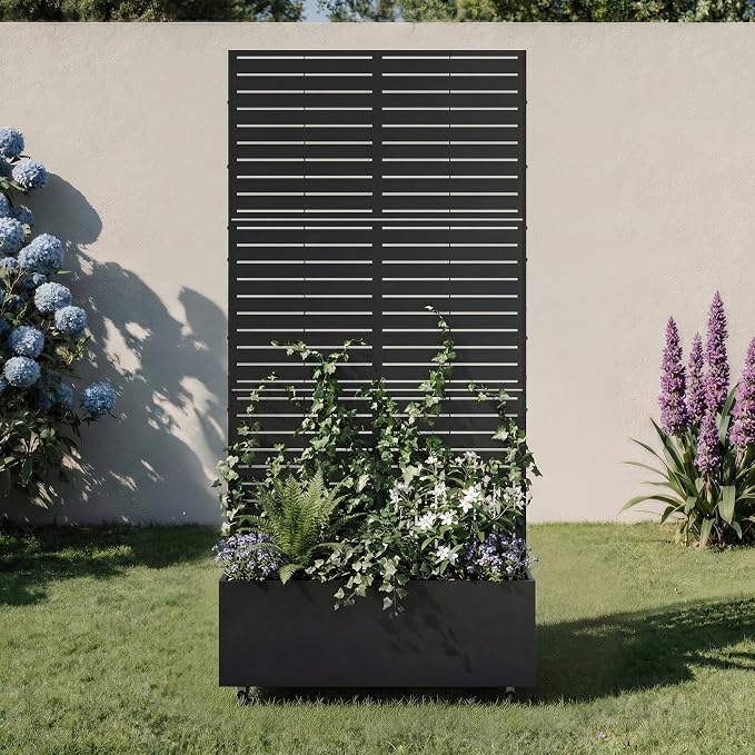 Black-louvered