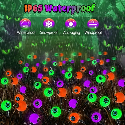 Orange Purple and Green