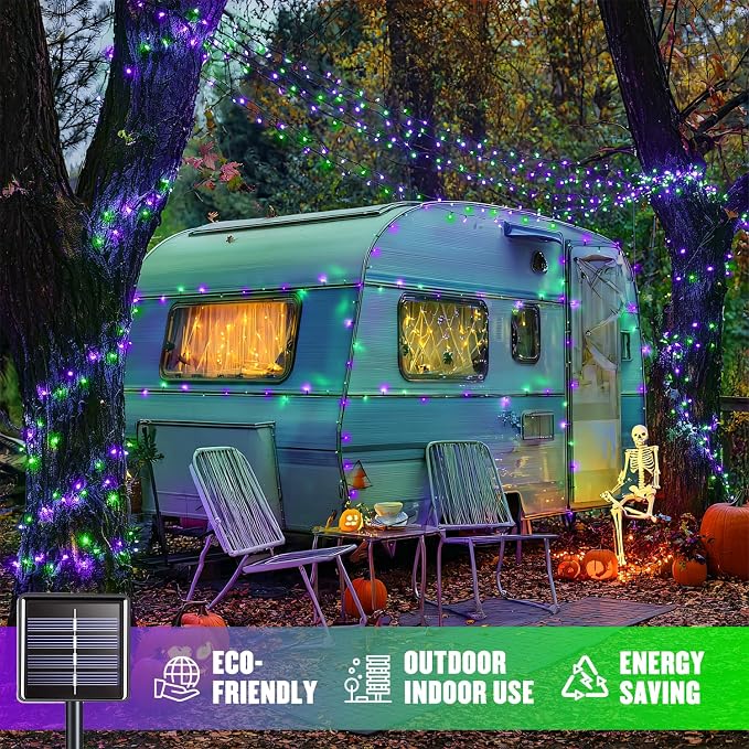Purple and Green