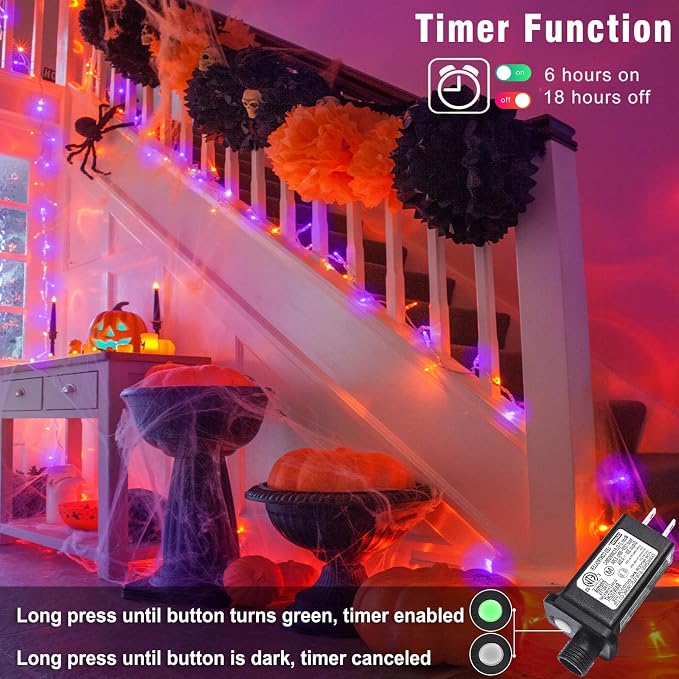Orange and Purple