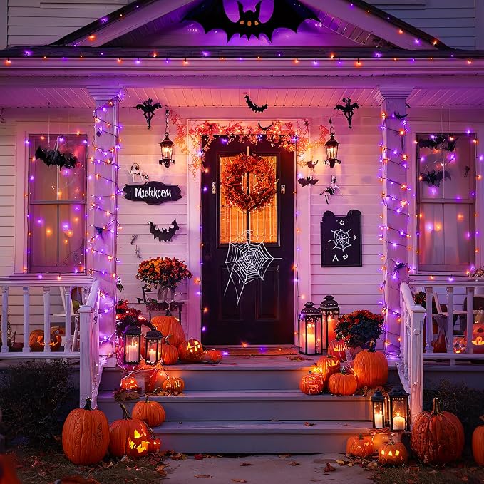 Orange and Purple