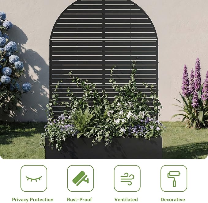 Black-louvered-arched