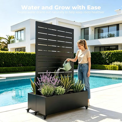 Black-louvered