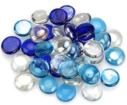 Cobalt Blue, Crystal Ice, Caribbean Blue