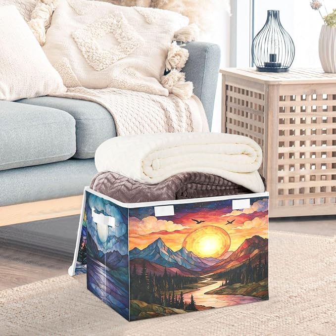 Sunset over The Mountains