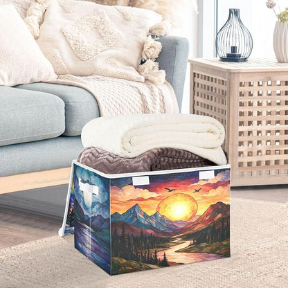 Sunset over The Mountains