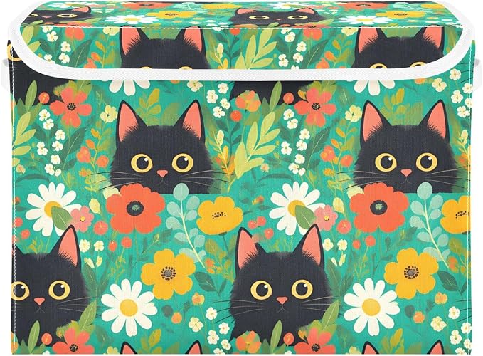 Cute Flower Cat