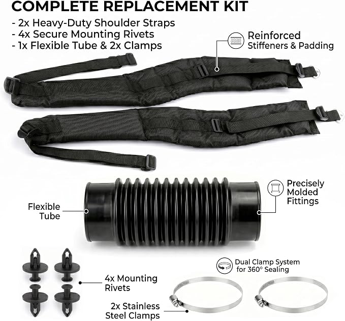 Blower Straps with E164000090 Tube