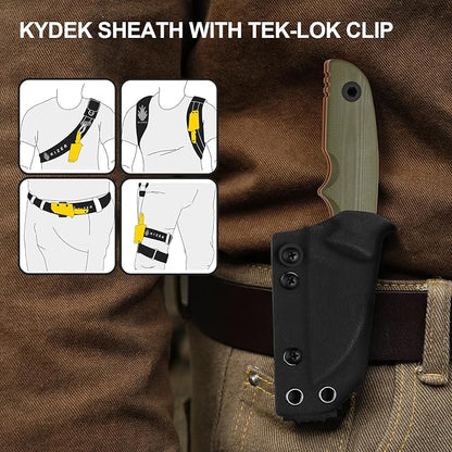 AEB-L Blade+ Olive Green G10 Handle