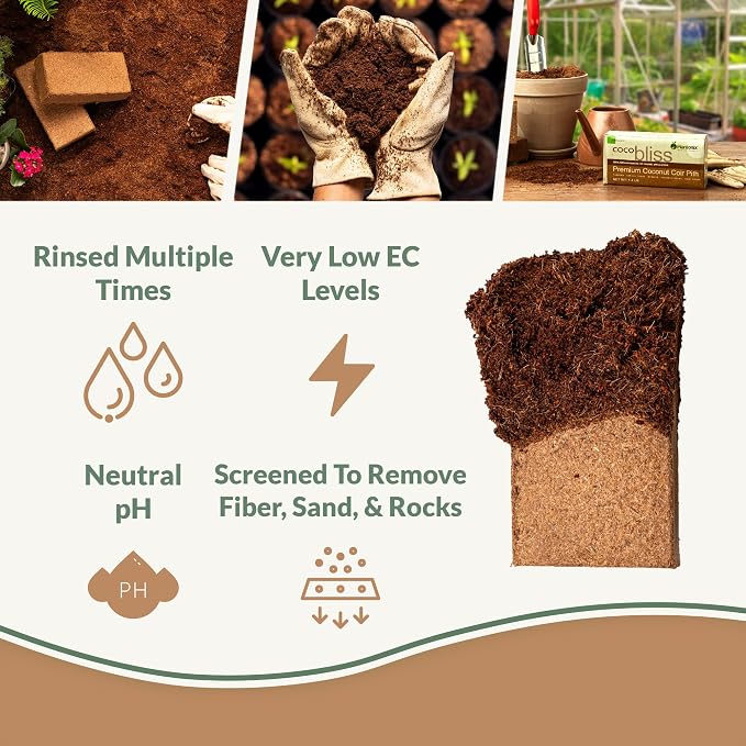 Coco Coir 650gm (20 Bricks)