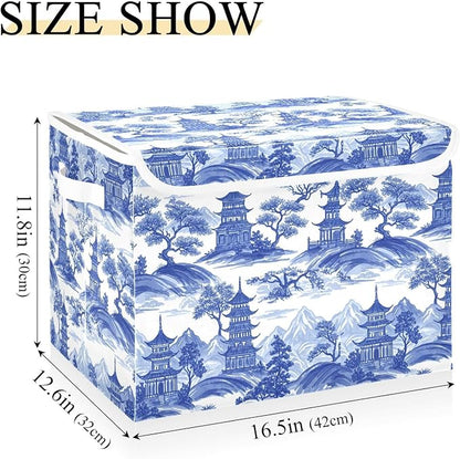 Blue Toile