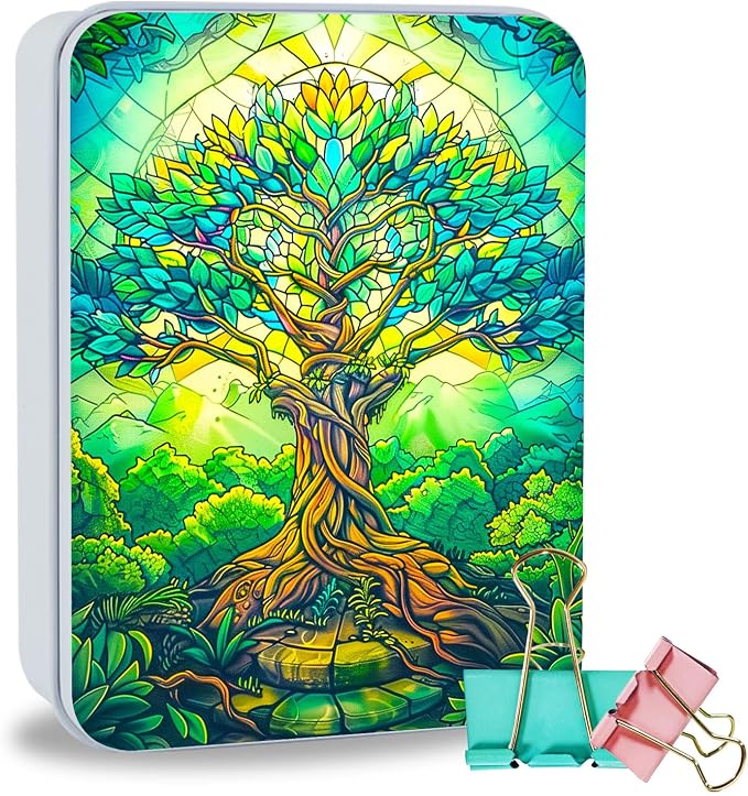 Glass Tree of Life in Forest