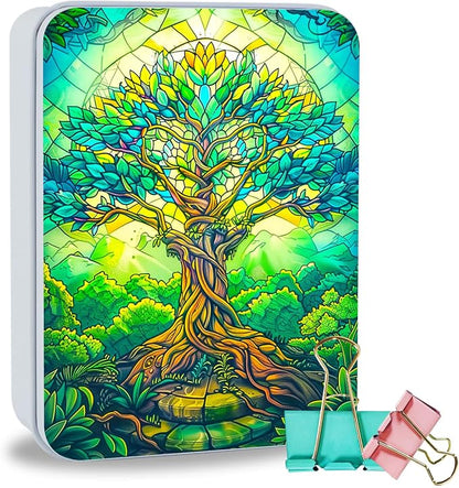 Glass Tree of Life in Forest