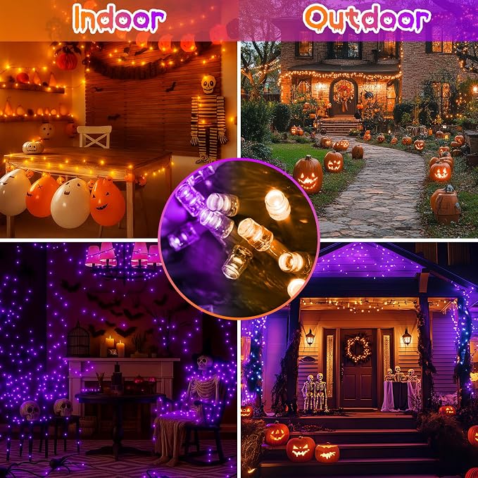 Orange to Purple