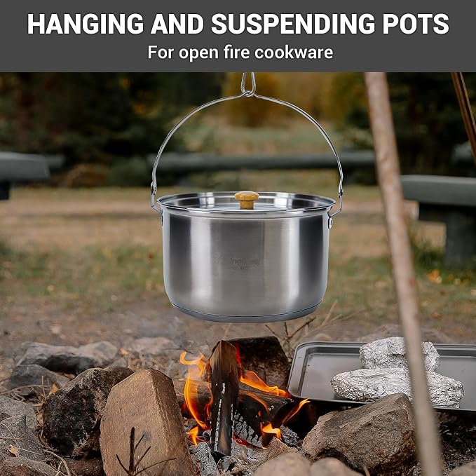 SILVER - 4-6 PERSON COOKWARE SET WITH KETTLE