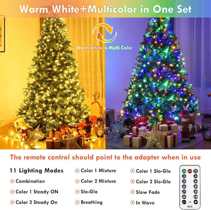 Warm White to Multicolor