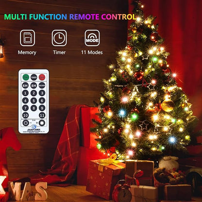 800LED Warm White+Multi-Color