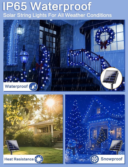 Blue and White