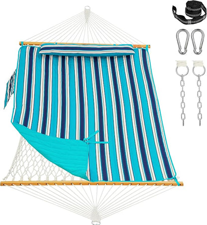Turquoise Blue Stripes