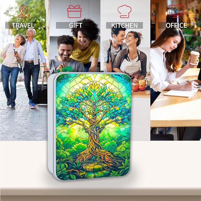 Glass Tree of Life in Forest