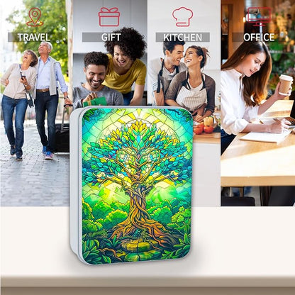 Glass Tree of Life in Forest