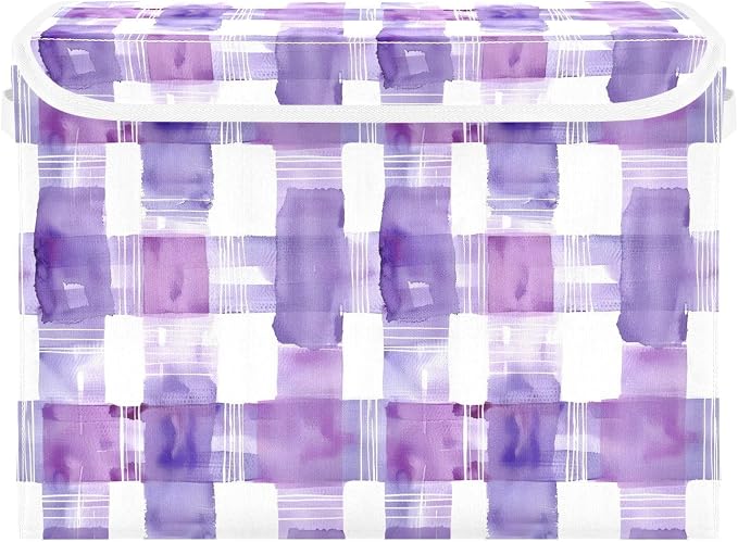 Purple Checked