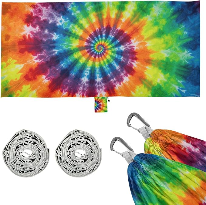 Rainbow Hippie Swirl