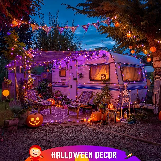 Orange and Purple